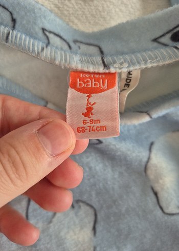 Mavi Baskılı Erkek Bebek Takımı - Görsel 4