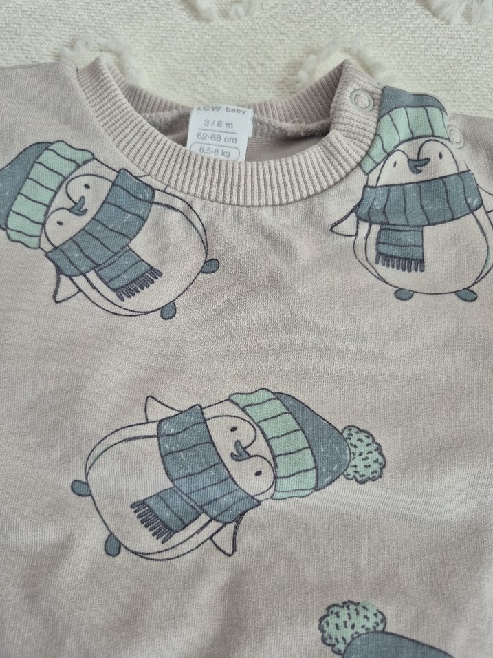 Gri Erkek Çocuk Desenli Sweatshirt - Görsel 3