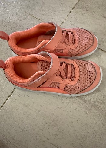 Kız Çocuk Pembe Cırt Cırtlı Spor Ayakkabı - Görsel 2