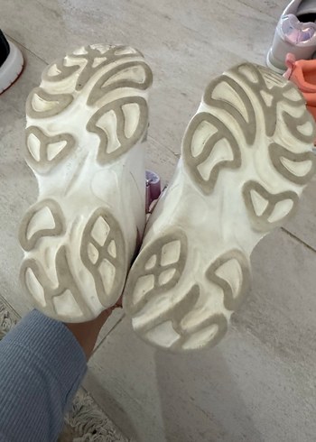 Kız Çocuk Pembe Bağcıksız Spor Ayakkabı - Görsel 4