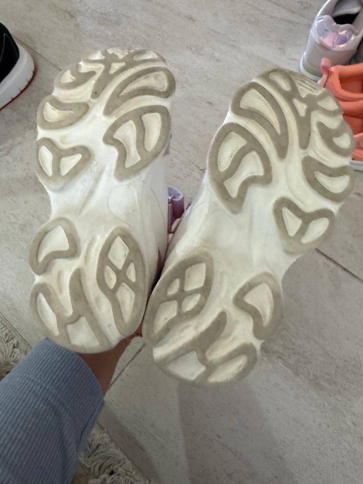 Kız Çocuk Pembe Bağcıksız Spor Ayakkabı - Görsel 4