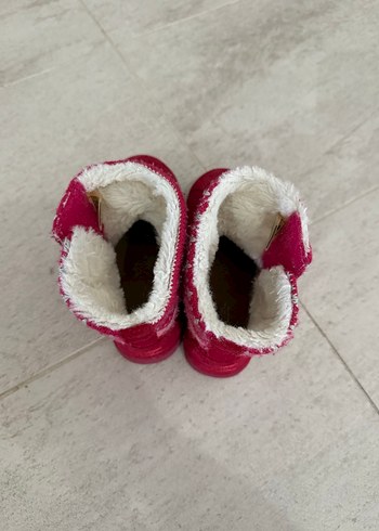 Kızlar için pembe nakışlı bohem botlar - Görsel 2