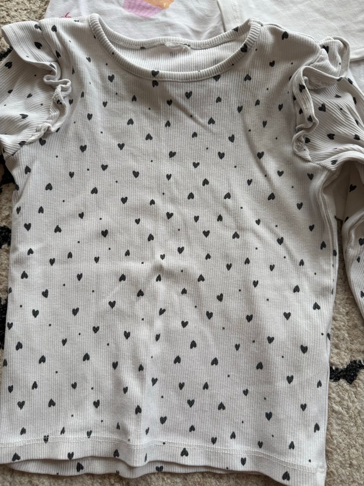 Kız Çocuk Uzun Kollu Baskılı Tişörtler - Görsel 2