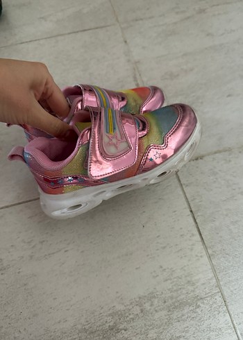 Kız Çocuk Çok Renkli Spor Ayakkabı - Görsel 2