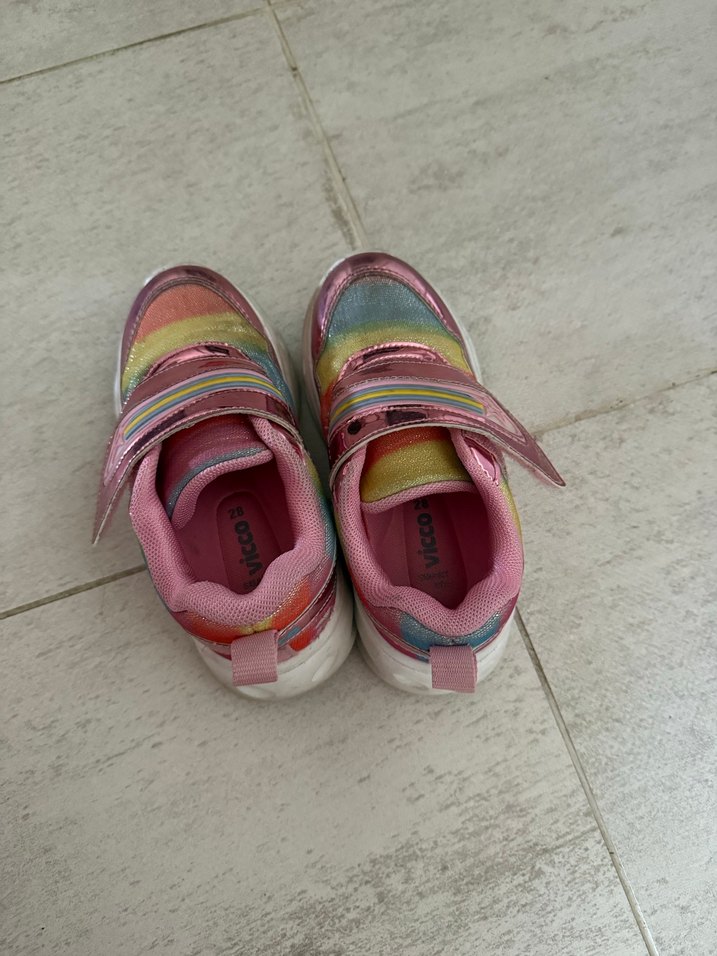 Kız Çocuk Çok Renkli Spor Ayakkabı - Görsel 3