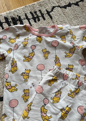 Pamuklu Baskılı Kız Çocuk Pijama Takımı - Görsel 2
