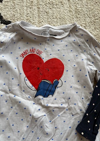 Kız Çocuk Uzun Kollu  Tişört - Görsel 2