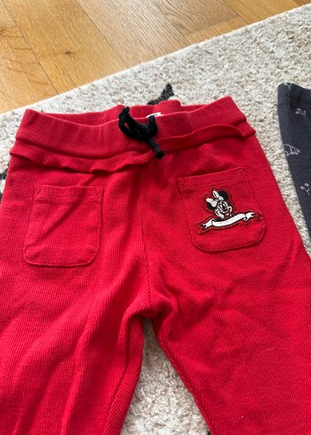 Kırmızı Çocuk Sweatpants ve tayt - Görsel 2