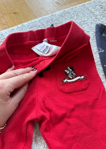 Kırmızı Çocuk Sweatpants ve tayt - Görsel 3