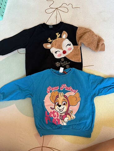 Kız çocuk sweatshirt