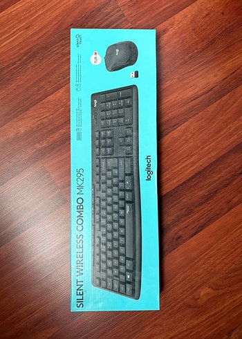 Logitech MK295 Kablosuz Sessiz Klavye ve Mouse Seti