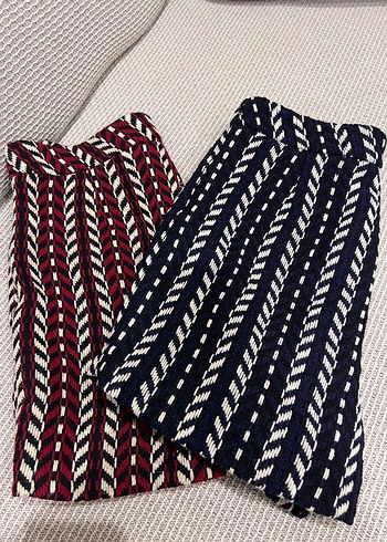 Kadın Lacivert desenli kışlık şort - Görsel 4