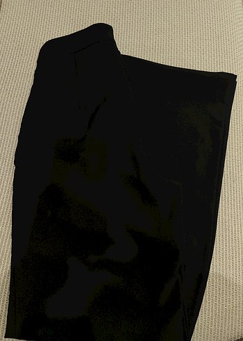 Bel detaylı milla kumaş pantolon - Görsel 2