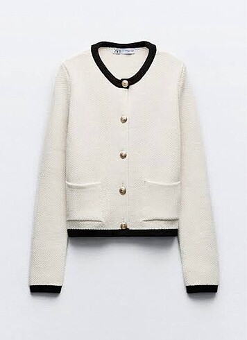 Zara krem hırka