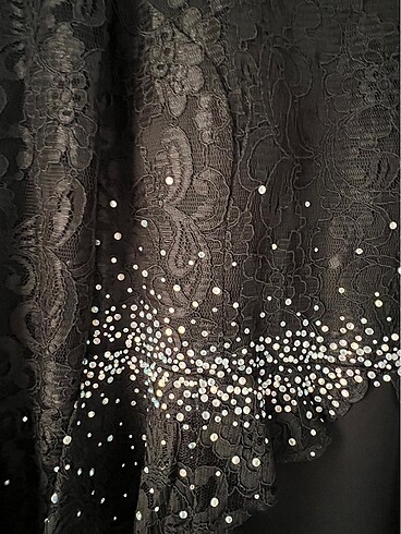 Büyük beden balık model abiye elbise - Görsel 3