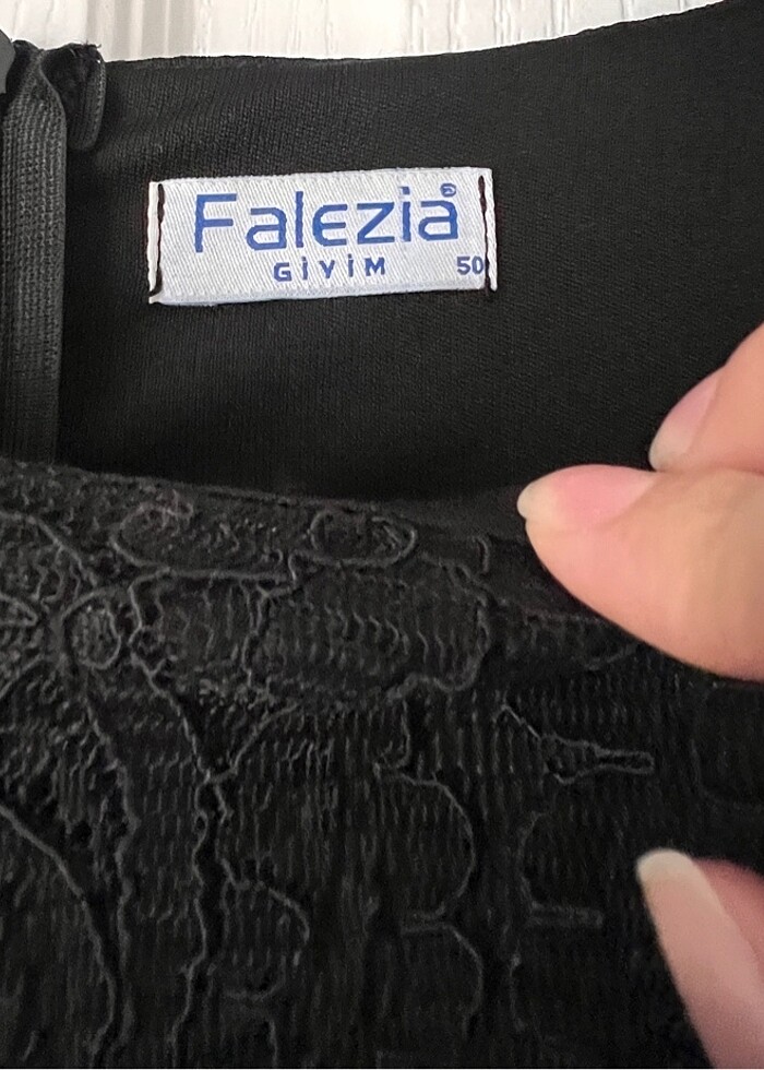 Büyük beden balık model abiye elbise - Görsel 4