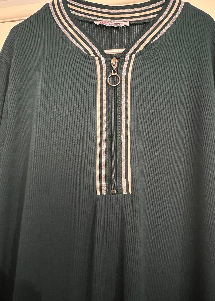 Yeşil uzun elbise - Görsel 2