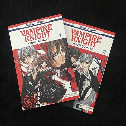 vampire knight - 1 ve 2. kitap