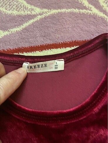 24-36 Ay Beden bordo Renk Temiz