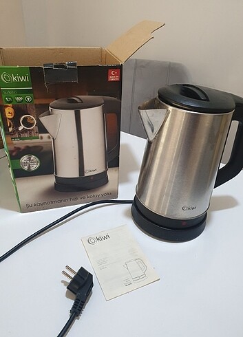 Kiwi çelik kettle 