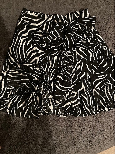 Zebra desen etek