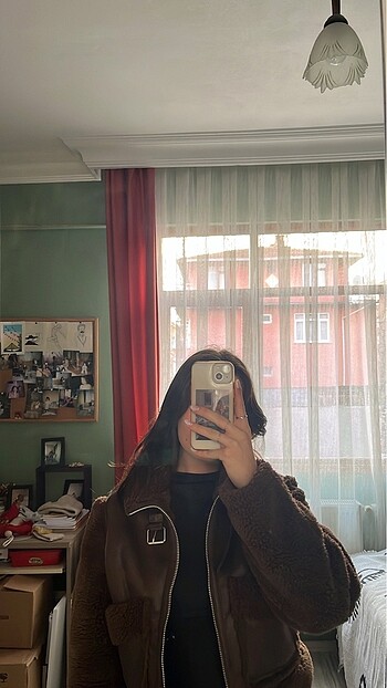 s Beden kahverengi Renk Bershka ceket