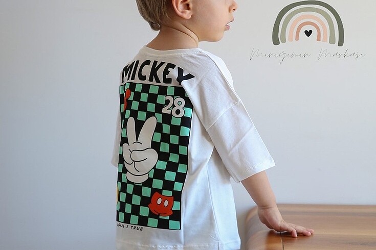 Zara Mickey tişört