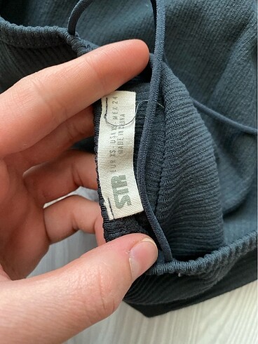 Stradivarius stradivarius sırtı çapraz crop