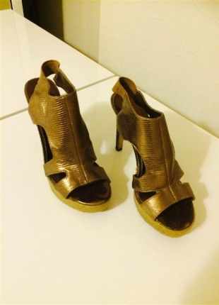 35 Beden ninewest topuklu sandalet
