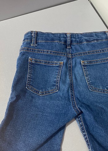 4 Yaş Beden Erkek Çocuk Mavi Denim Şort