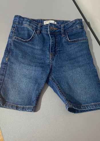 Erkek Çocuk Mavi Denim Şort
