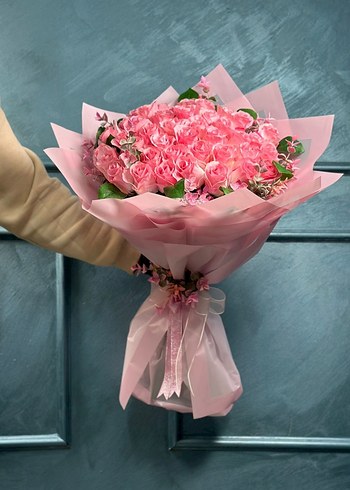 Pembe gül Buket