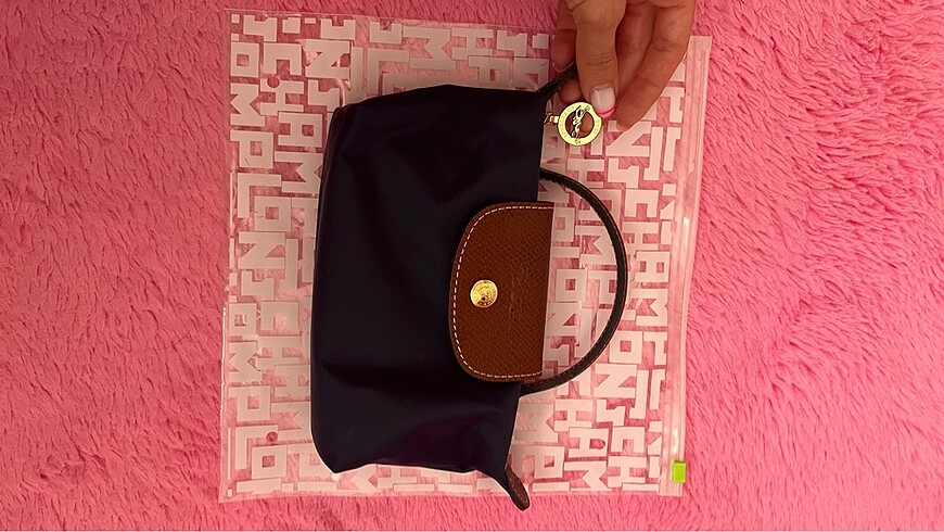 Beden lacivert Renk Mini Longchamp xs Almanyadan alındı