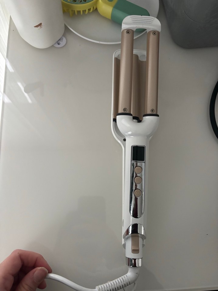 Beyaz Saç Şekillendirici wag maşası - Görsel 3