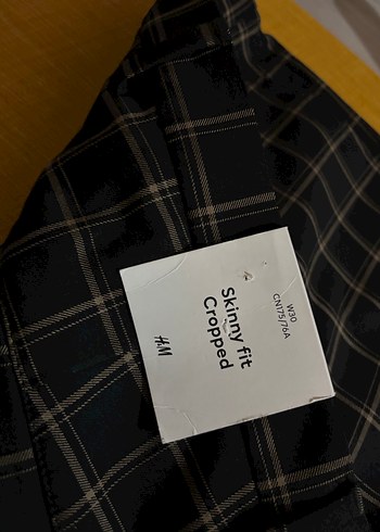 Erkek Kareli Kumaş Pantolon, Normal Boy, Tokalı - Görsel 4