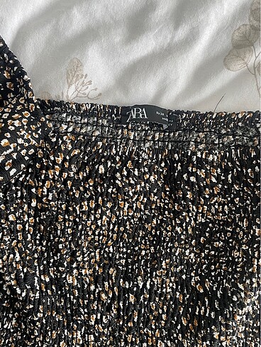 38 Beden siyah Renk Zara bluz