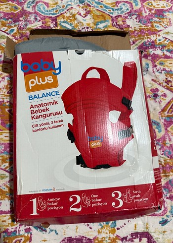 Diğer Gri Anatomik Bebek Kangurusu Baby Plus