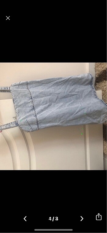 Mango Mango denim elbise xs ama kalıbı bir tık geniş