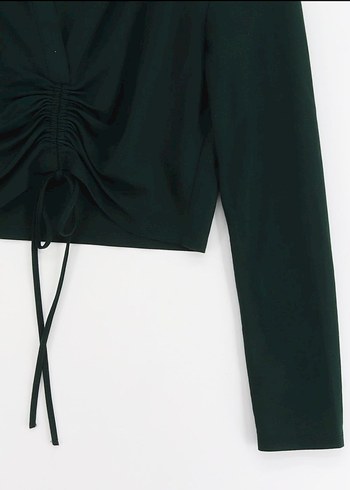 ZARA crop bluz - Görsel 6