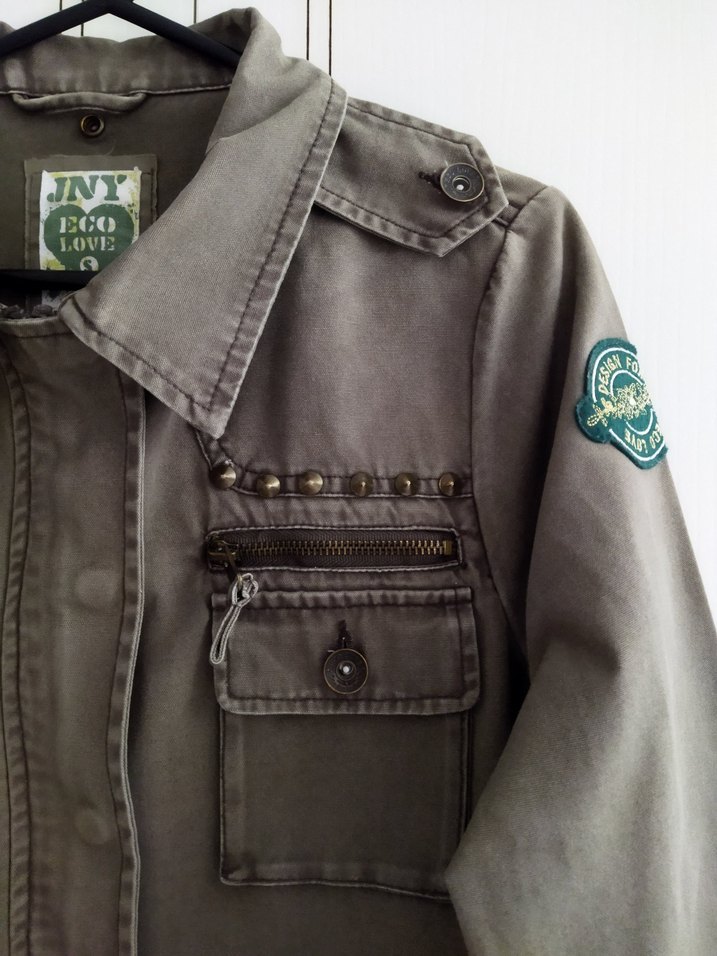 Haki kot Ceket - Görsel 2