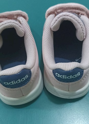 Kız Çocuk Pembe Cırt Cırtlı Spor Ayakkabı - Görsel 4