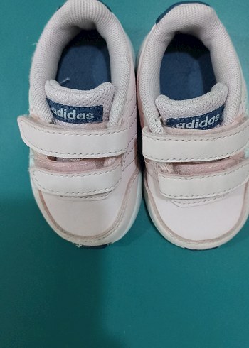 Kız Çocuk Pembe Cırt Cırtlı Spor Ayakkabı - Görsel 8