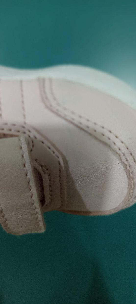 Kız Çocuk Pembe Cırt Cırtlı Spor Ayakkabı - Görsel 5