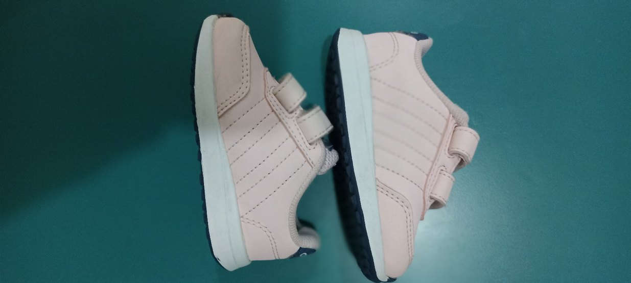 Kız Çocuk Pembe Cırt Cırtlı Spor Ayakkabı - Görsel 2