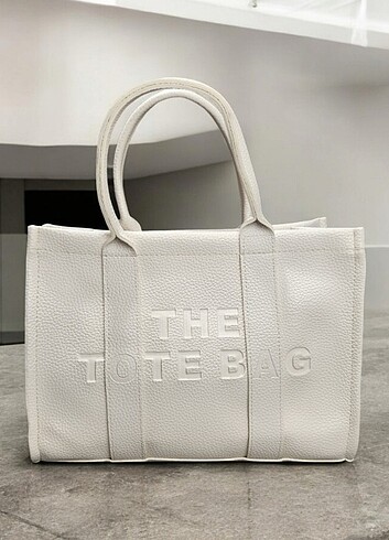 The tote bag muadili büyük boy deri