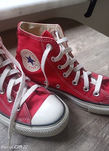 37 Beden Orjinal converse boğazlı ayakkabı 