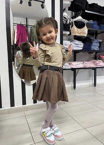Diğer Etekli kız çocuk takim