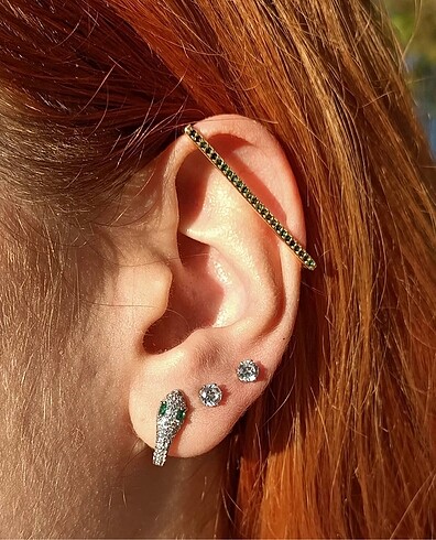 Geçirmeli earcuff
