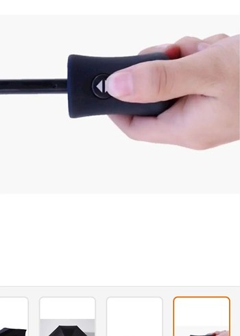  Beden Siyah Minimalist Kadın Şemsiye 8 telli yeni kullanilmadi