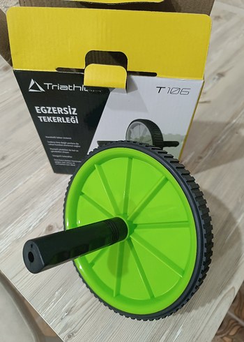 Triathly Yeşil Egzersiz Tekerleği - Görsel 4